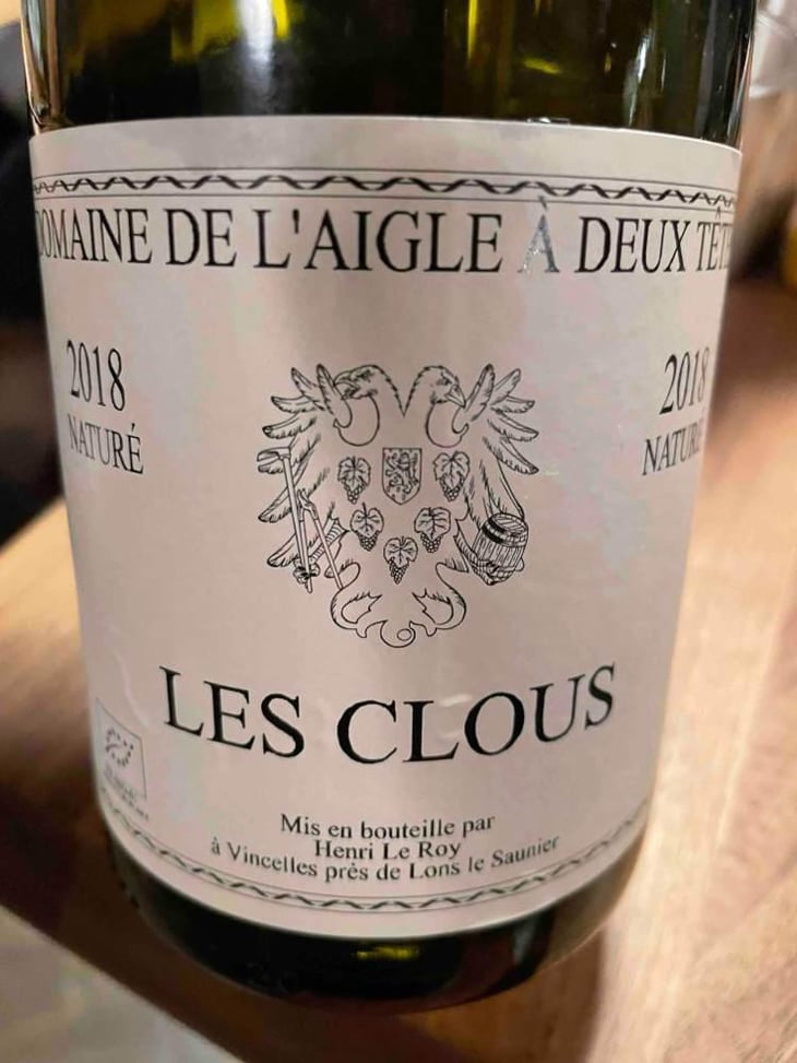 Les Clous (Blanc) - Domaine de l'Aigle a Deux Têtes - Henri Le Roy 