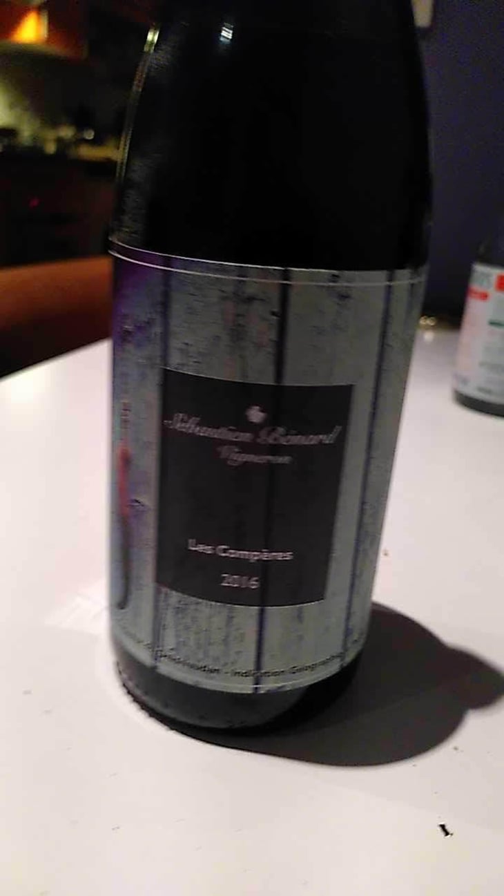 Les Compères - Domaine Les Alpins - Sébastien Bénard -2015
