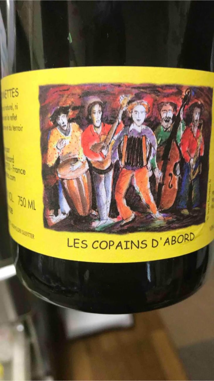 Les Copains d'Abord (rouge) - Les Sablonnettes - Christine & Joël Ménard 