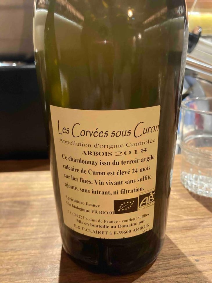 Les Corvées Sous Curon - Domaine de la Tournelle - Evelyne Clairet 