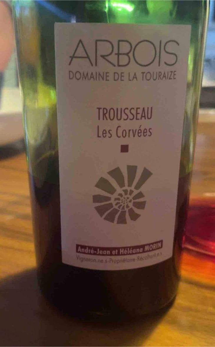 Les Corvées Trousseau - Domaine de la Touraize - André-Jean & Héléana Morin 