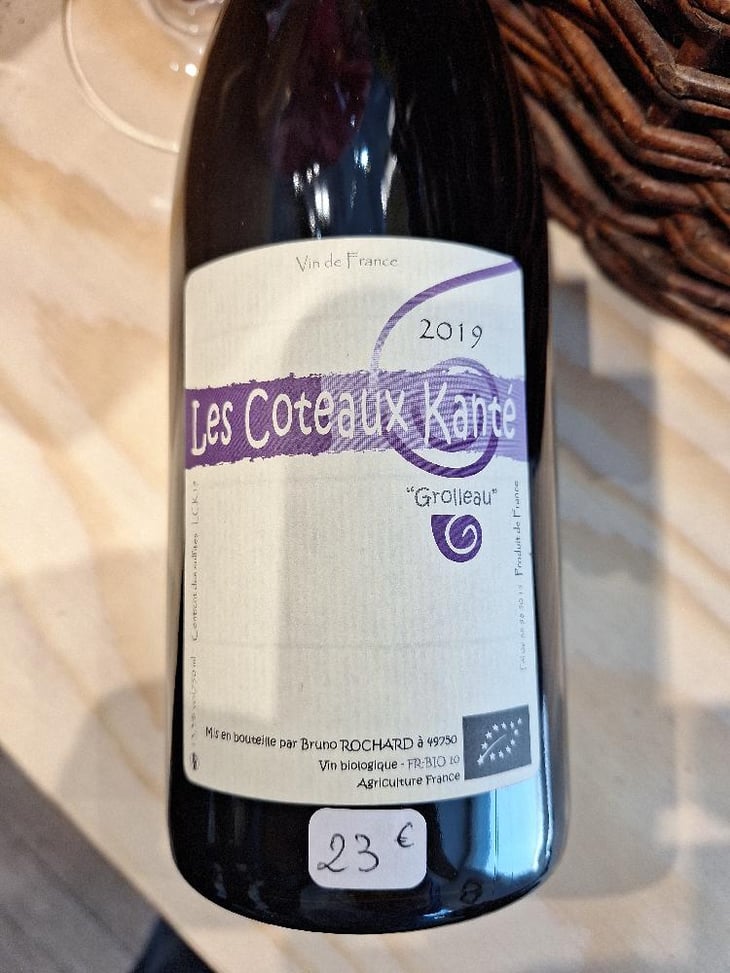 Les Coteaux Kanté - Domaine de Mirebeau - Bruno Rochard 