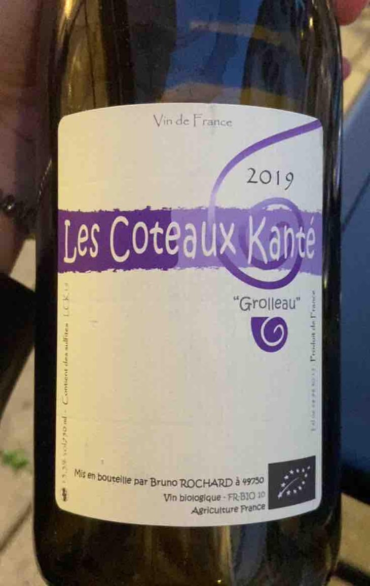 Les Coteaux Kanté - Domaine de Mirebeau - Bruno Rochard 