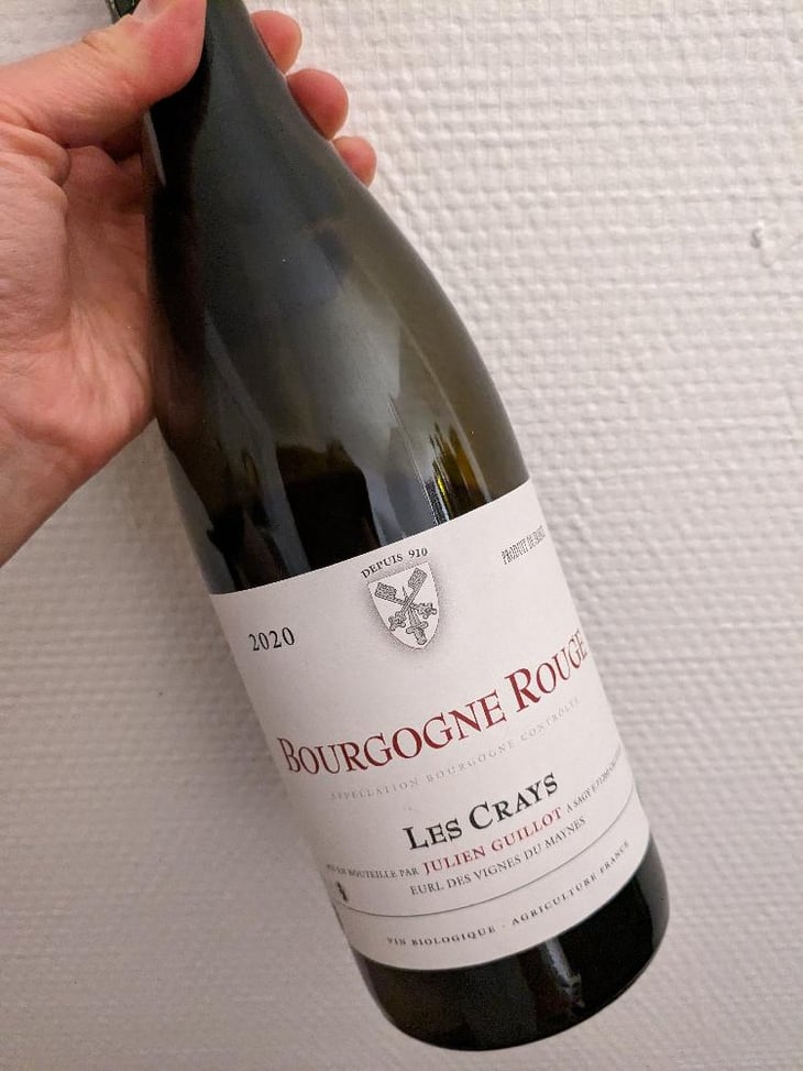 Les Crays - Clos des Vignes du Maynes - Julien Guillot 