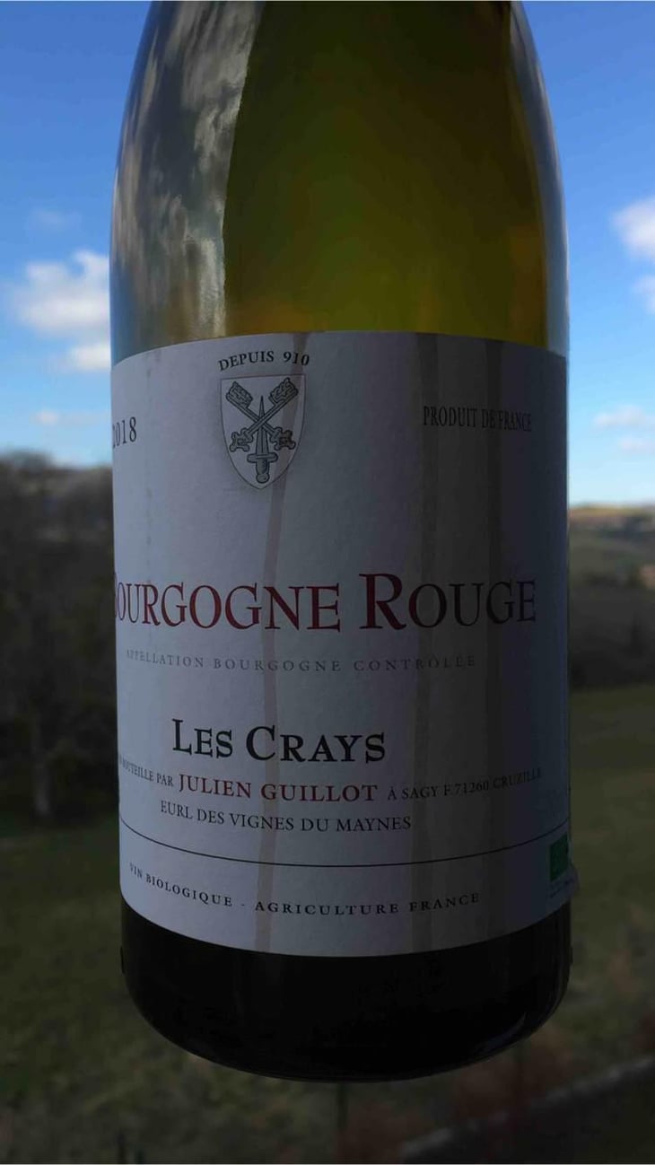 Les Crays - Clos des Vignes du Maynes - Julien Guillot 