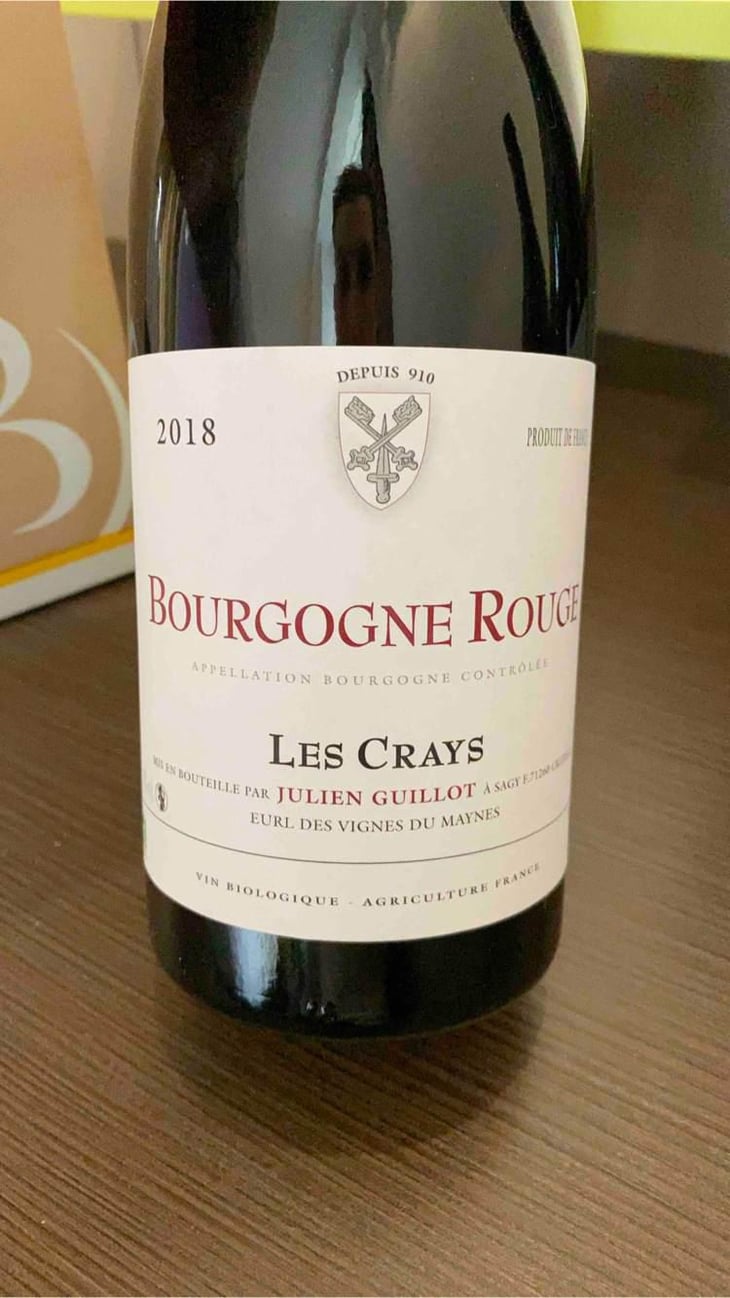 Les Crays - Clos des Vignes du Maynes - Julien Guillot 