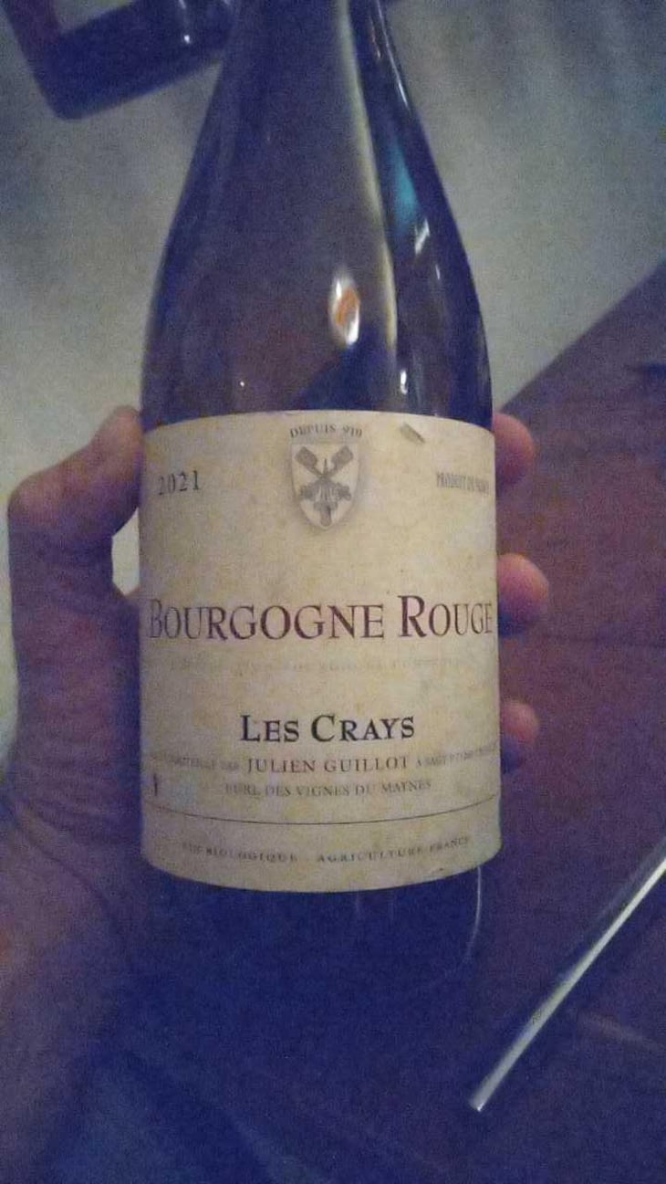 Les Crays - Clos des Vignes du Maynes - Julien Guillot 