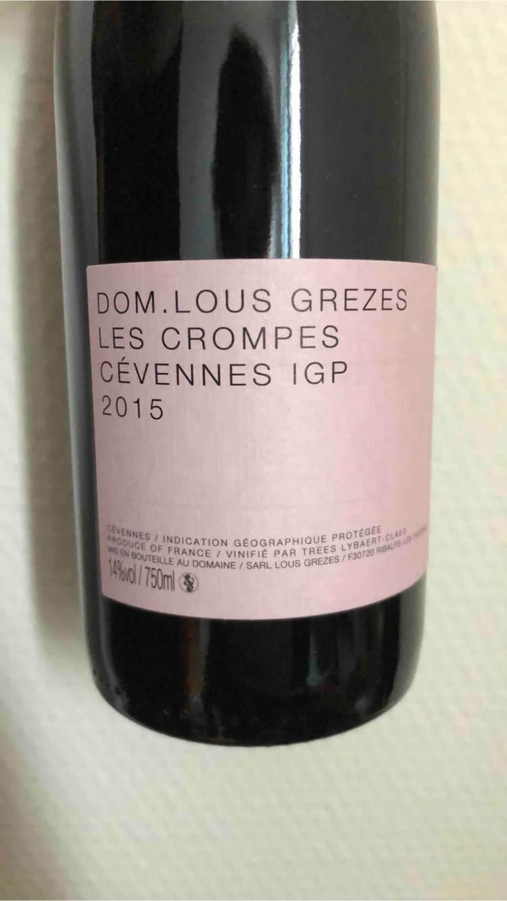 Les Crompes du Chai du Grèzes - Domaine Lous Grèzes - Luc & Trees Lybaert 