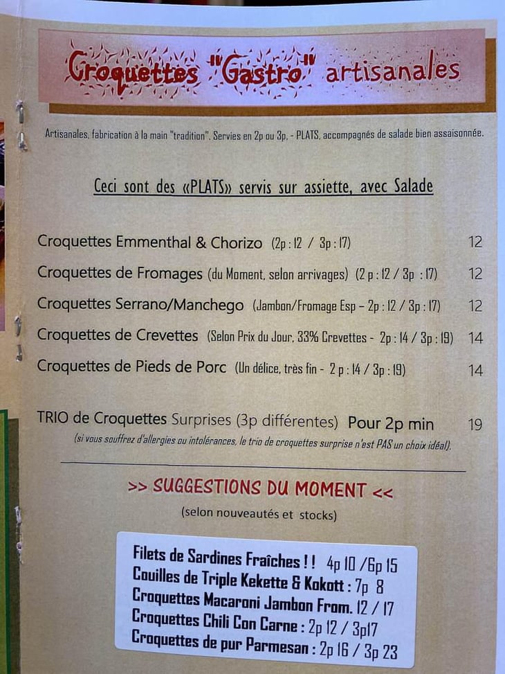 Les Croquettes Gastro - Saka 20 - 499042
