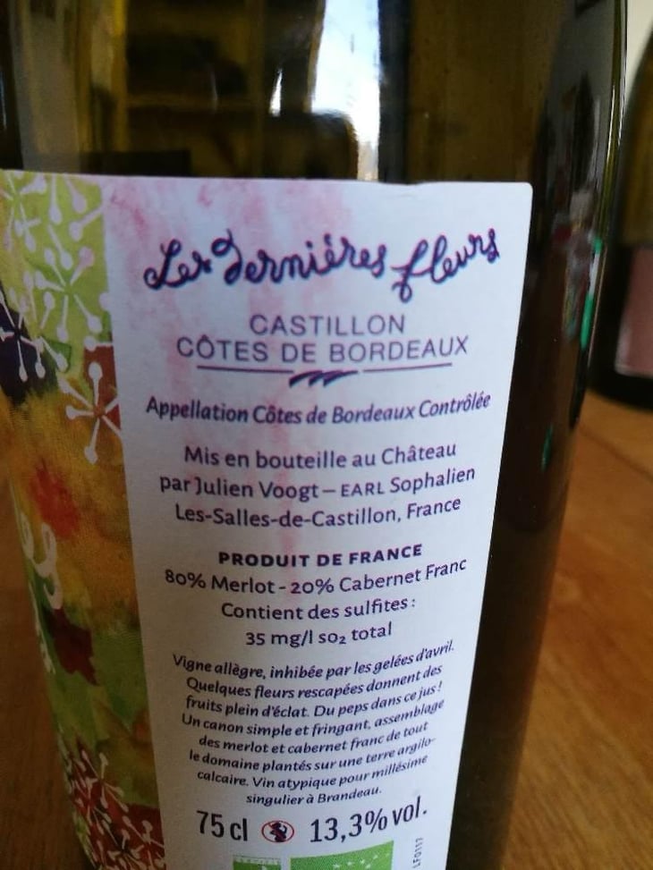 Les Dernières Fleurs - Chateau Brandeau - Julien Voogt 
