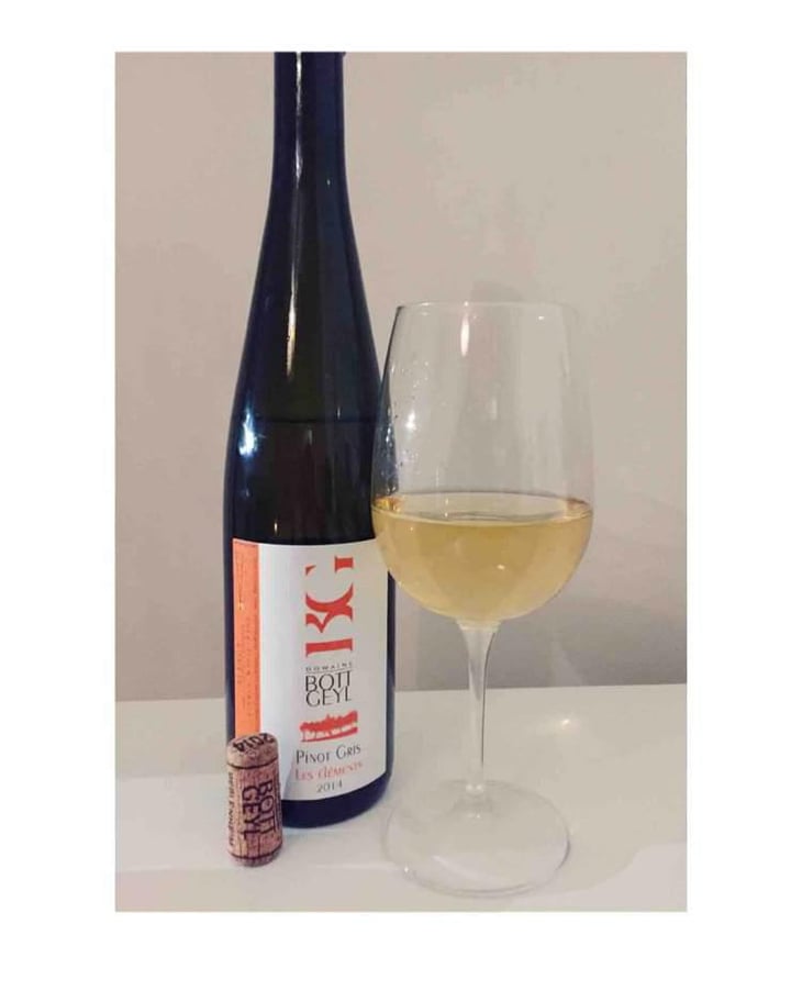 Les Éléments Pinot Gris - Bott-Geyl - Jean-Christophe Bott & Valérie Bott-Cartier 