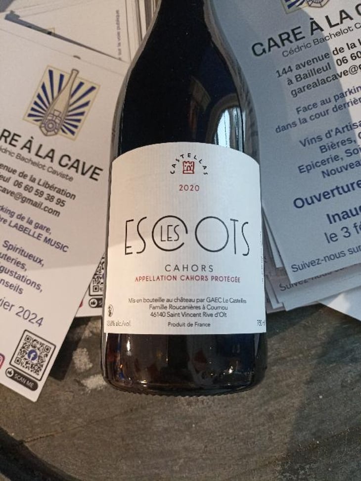 Les Escots - Domaine Du Castellas - Mathieu & Gilles Roucanieres 