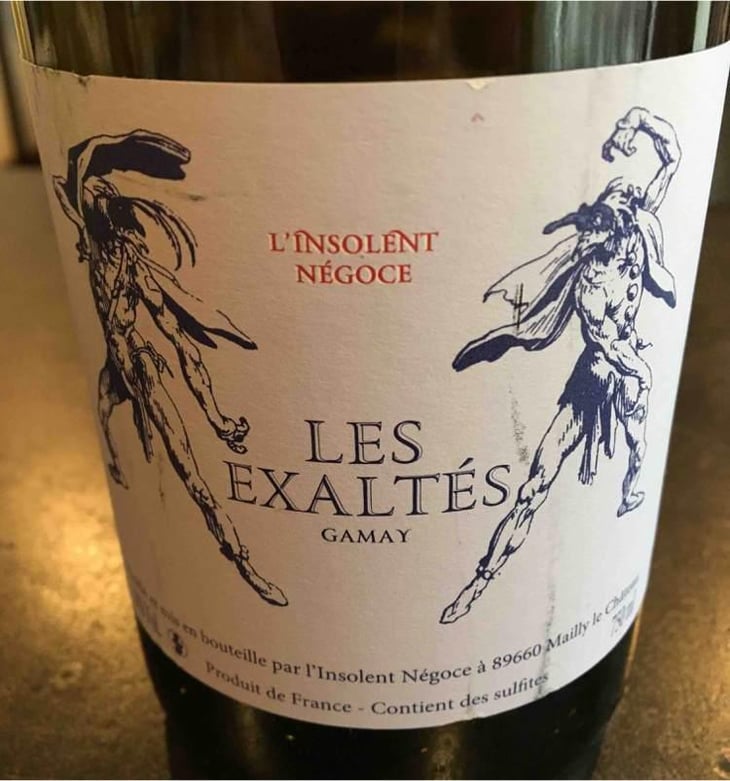 Les Exaltés - Chai L'insolent - François Ecot 
