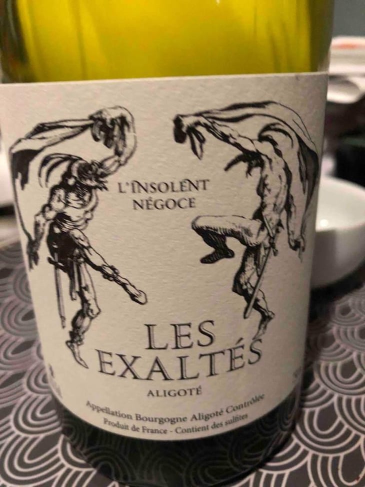 Les Exaltés - Chai L'insolent - François Ecot 