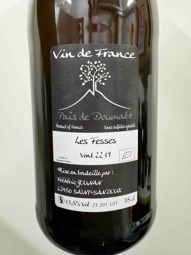 Les Fesses - Domaine de l'Arbre Blanc - Frédéric Gounan 