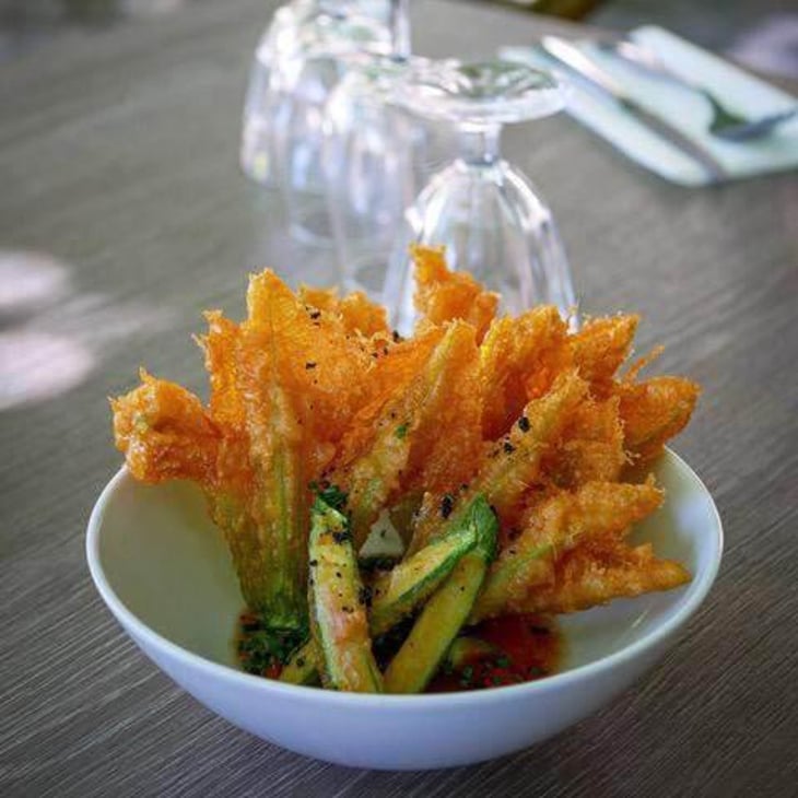 Les Fleurs De Courgettes En Beignets - Le Bistrot de Villedieu - 317142