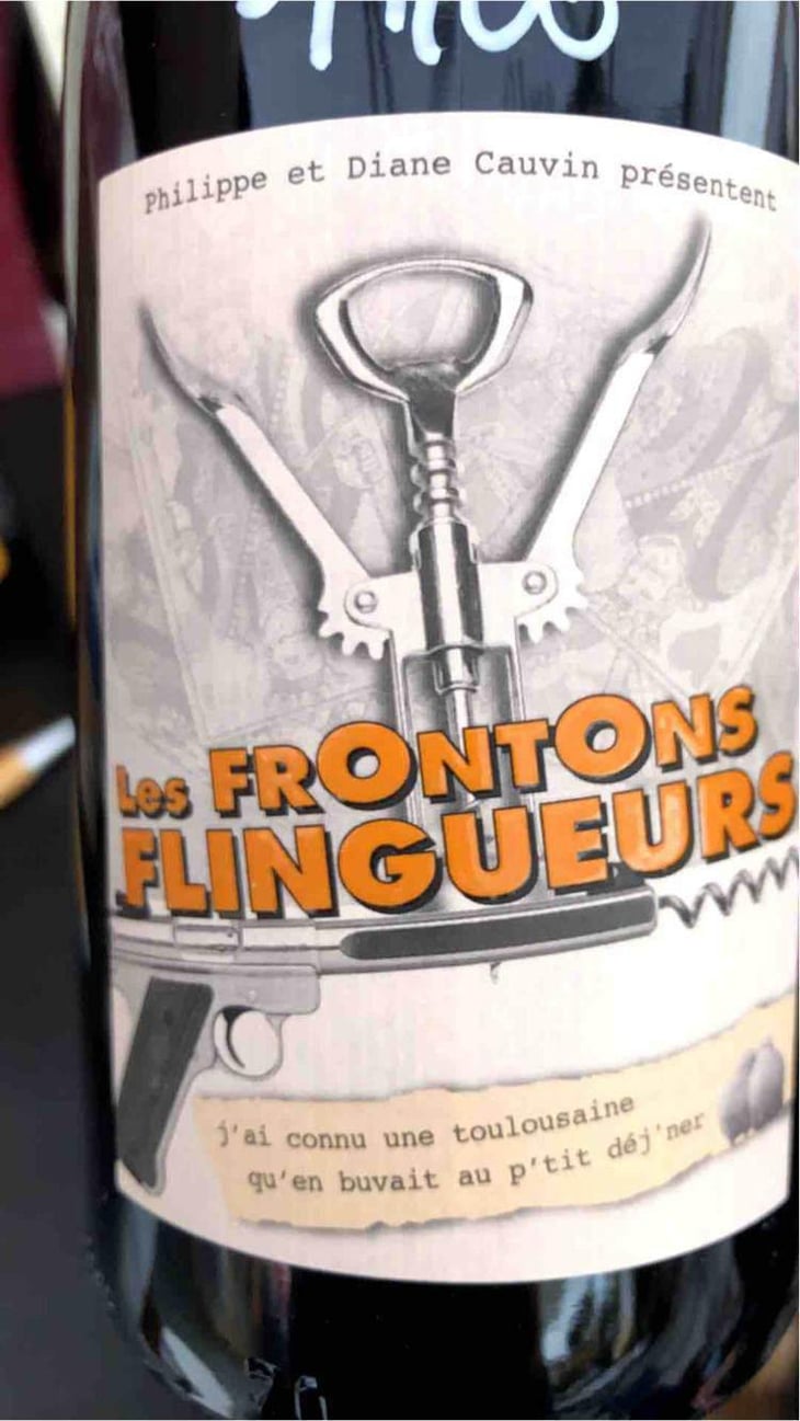 Les Frontons Flingeurs - Château La Colombière - Diane & Philippe Cauvin 