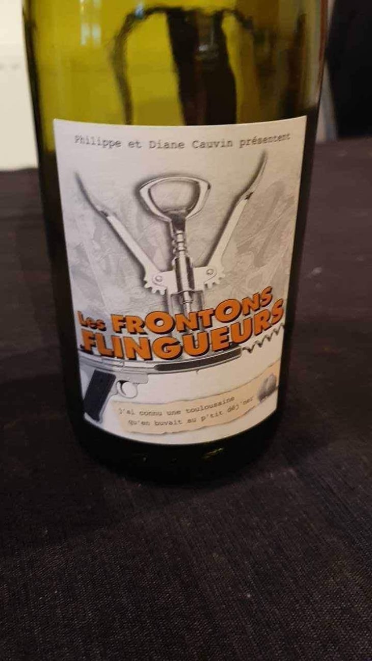 Les Frontons Flingeurs - Château La Colombière - Diane & Philippe Cauvin 