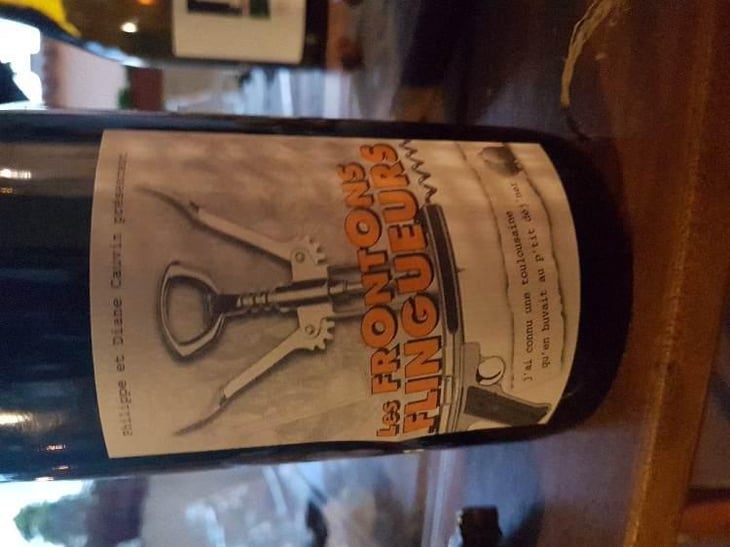 Les Frontons Flingeurs - Château La Colombière - Diane & Philippe Cauvin 