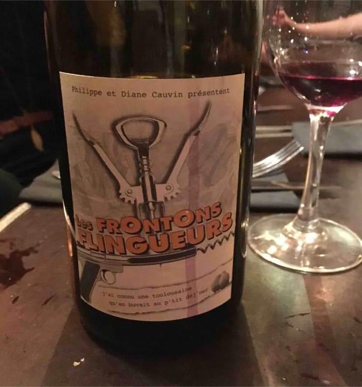 Les Frontons Flingeurs - Château La Colombière - Diane & Philippe Cauvin 