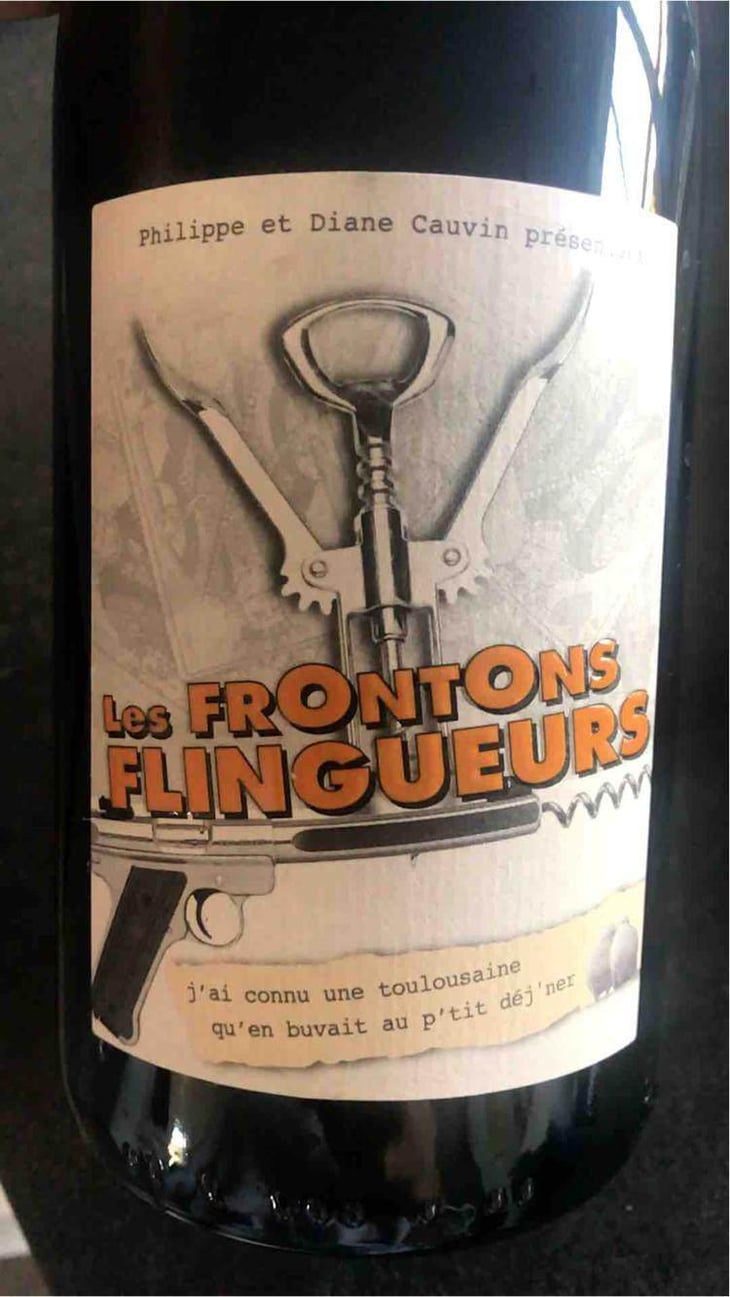 Les Frontons Flingeurs - Château La Colombière - Diane & Philippe Cauvin 