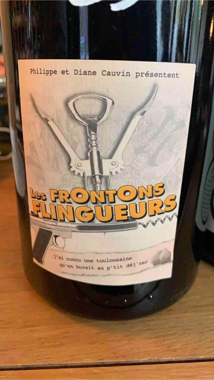 Les Frontons Flingeurs - Château La Colombière - Diane & Philippe Cauvin 