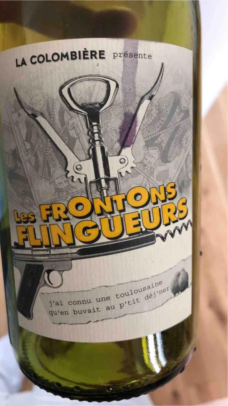 Les Frontons Flingeurs - Château La Colombière - Diane & Philippe Cauvin 