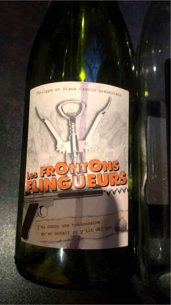 Les Frontons Flingeurs - Château La Colombière - Diane & Philippe Cauvin 