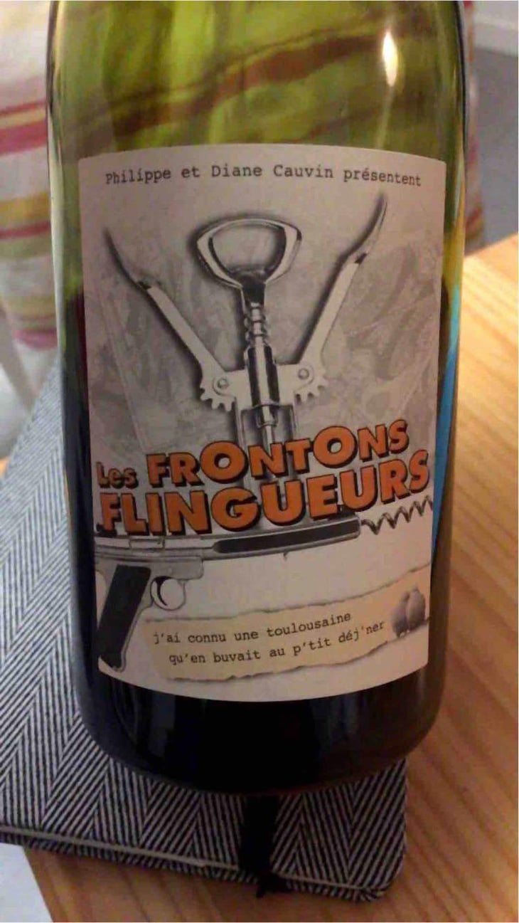 Les Frontons Flingeurs - Château La Colombière - Diane & Philippe Cauvin 