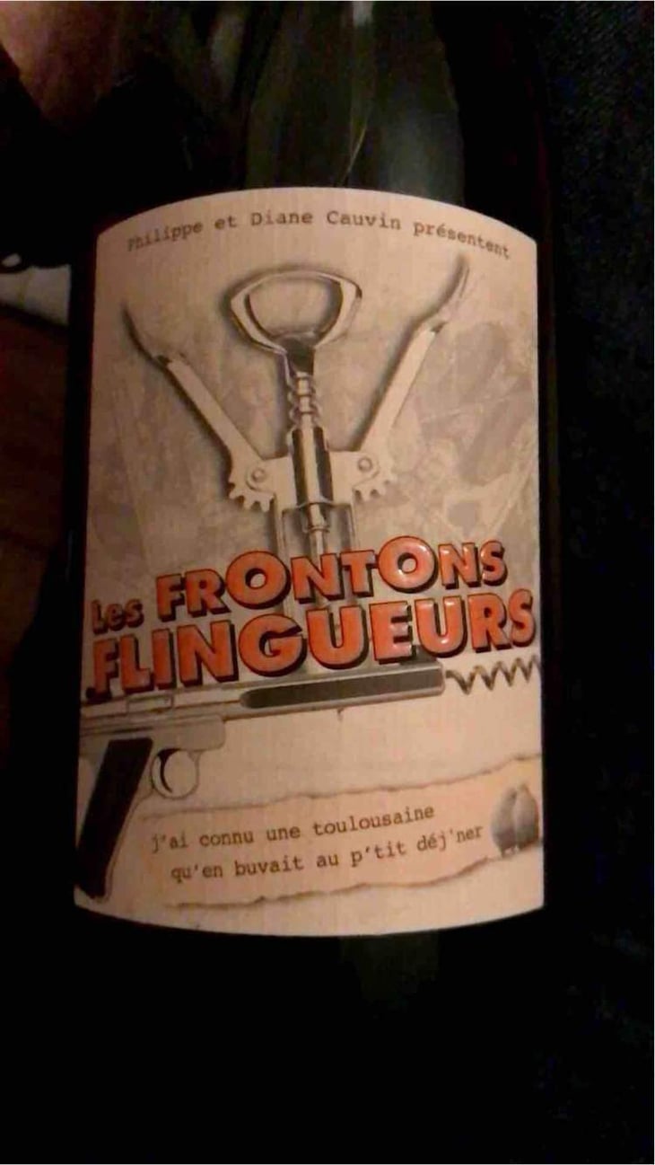 Les Frontons Flingeurs - Château La Colombière - Diane & Philippe Cauvin 