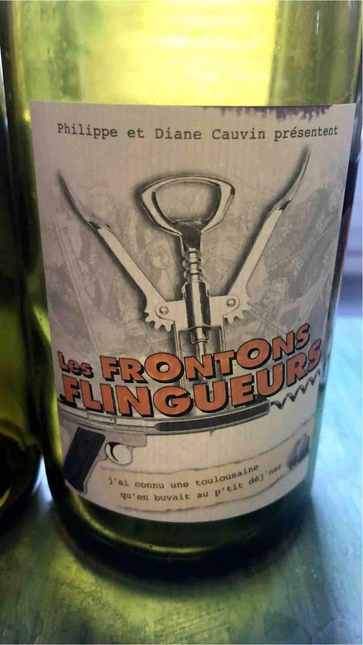 Les Frontons Flingeurs - Château La Colombière - Diane & Philippe Cauvin 