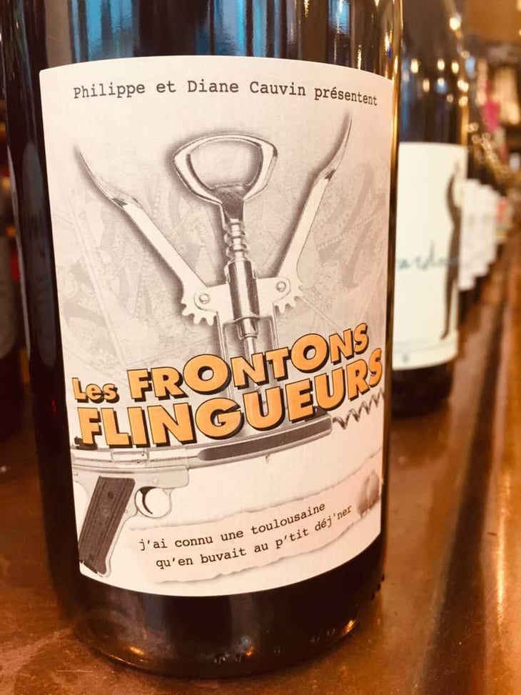 Les Frontons Flingeurs - Château La Colombière - Diane & Philippe Cauvin 