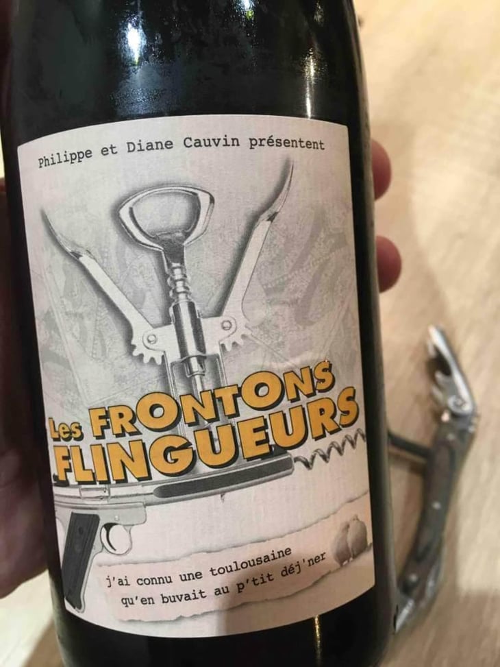 Les Frontons Flingeurs - Château La Colombière - Diane & Philippe Cauvin 