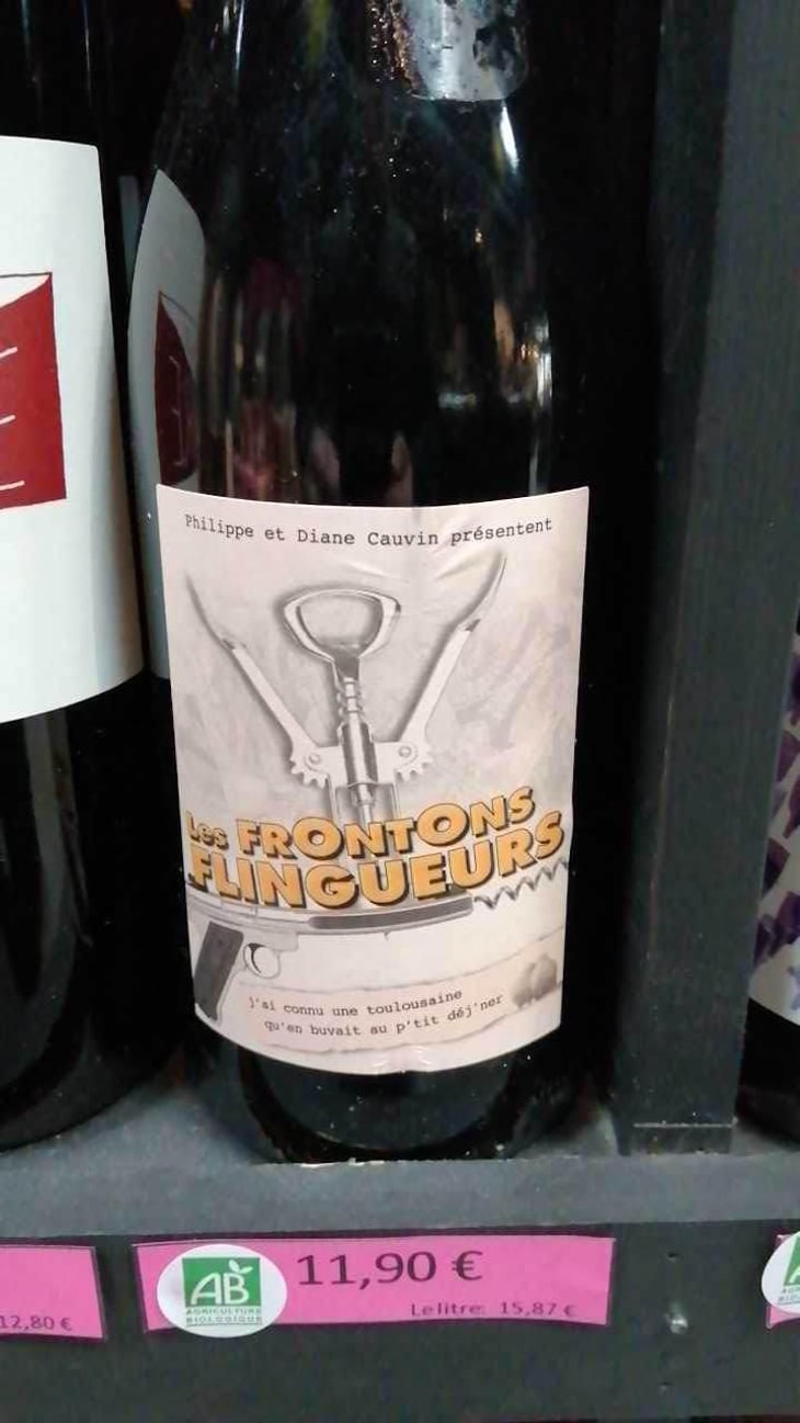 Les Frontons Flingeurs - Château La Colombière - Diane & Philippe Cauvin 