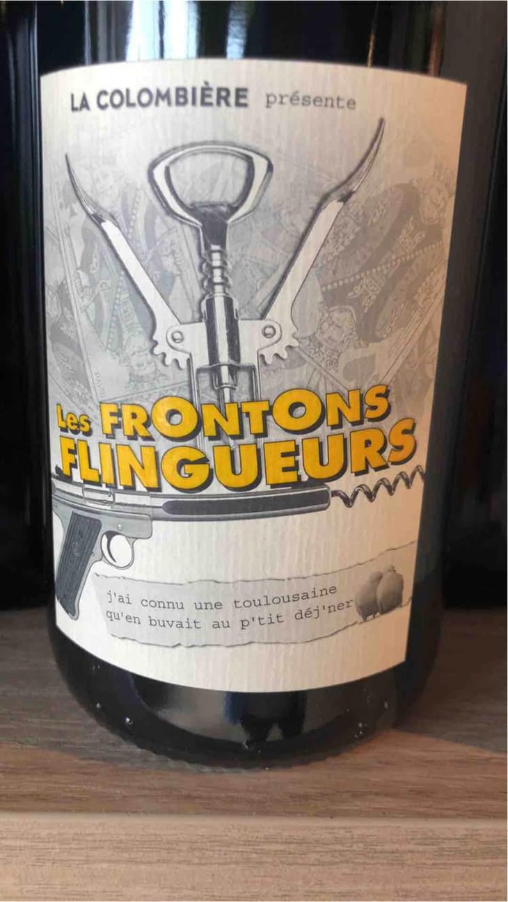 Les Frontons Flingeurs - Château La Colombière - Diane & Philippe Cauvin 