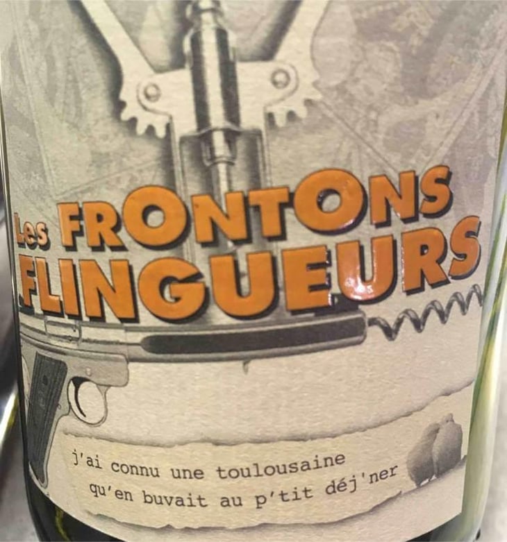 Les Frontons Flingeurs - Château La Colombière - Diane & Philippe Cauvin 
