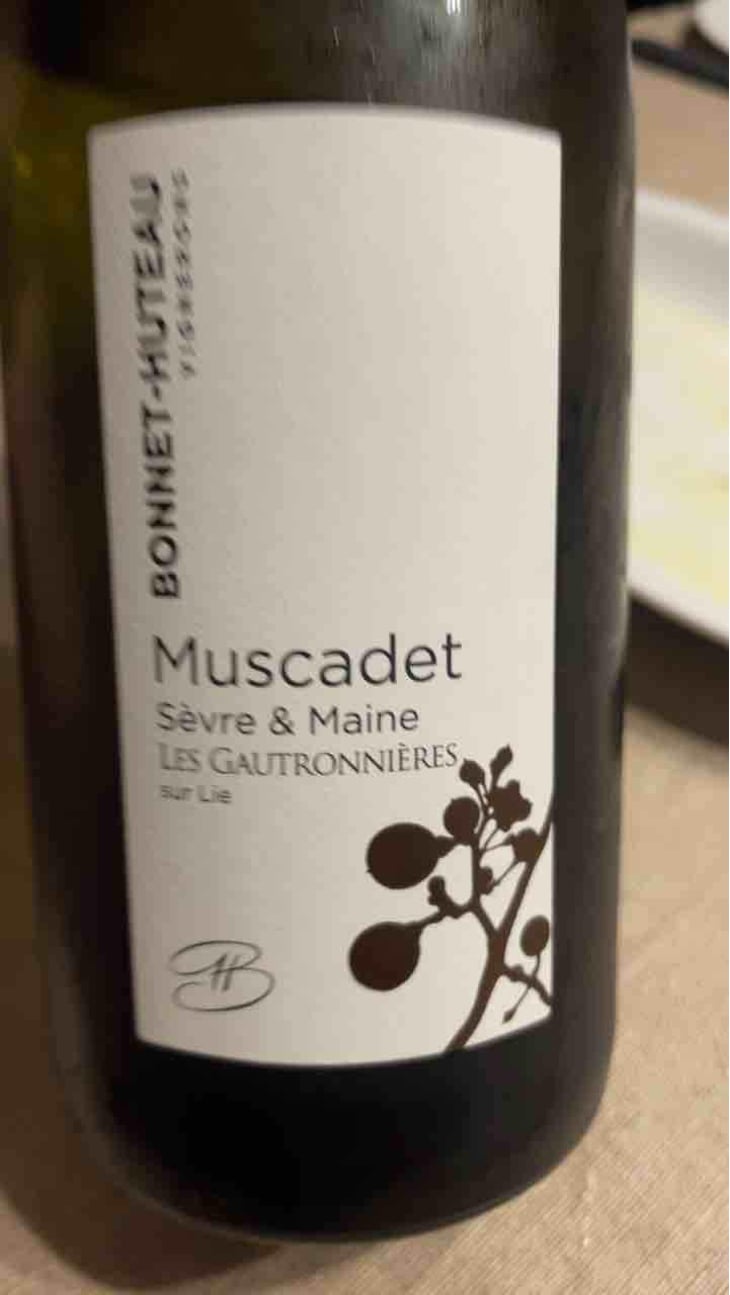 Les Gautronnières (old label) - Domaine Bonnet-Huteau - Jean-Jacques Bonnet & Vincent Pineau 