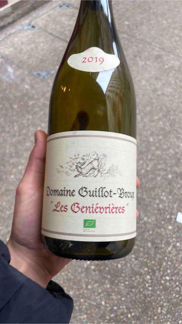 Les Genievrieres - Domaine Guillot-Broux - Patrice & Emmanuel Guillot -2019
