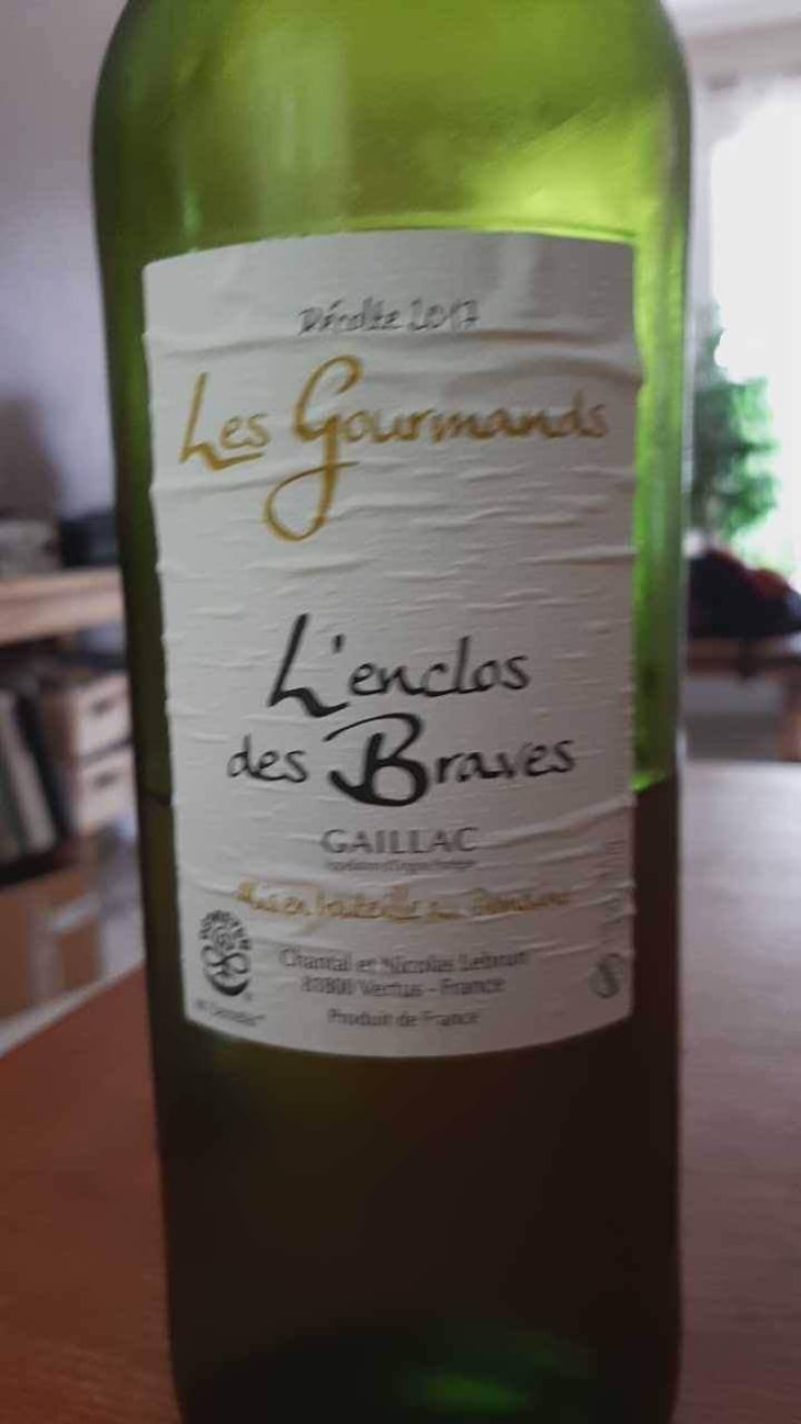 Les Gourmands (blanc) - L'enclos Des Braves - Chantal & Nicolas Lebrun 