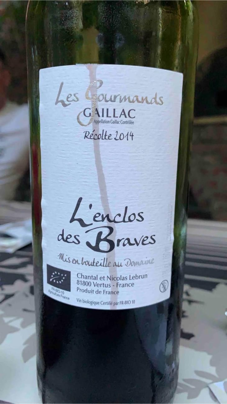 Les Gourmands (rouge) - L'enclos Des Braves - Chantal & Nicolas Lebrun 