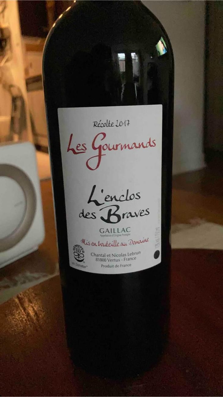 Les Gourmands (rouge) - L'enclos Des Braves - Chantal & Nicolas Lebrun 