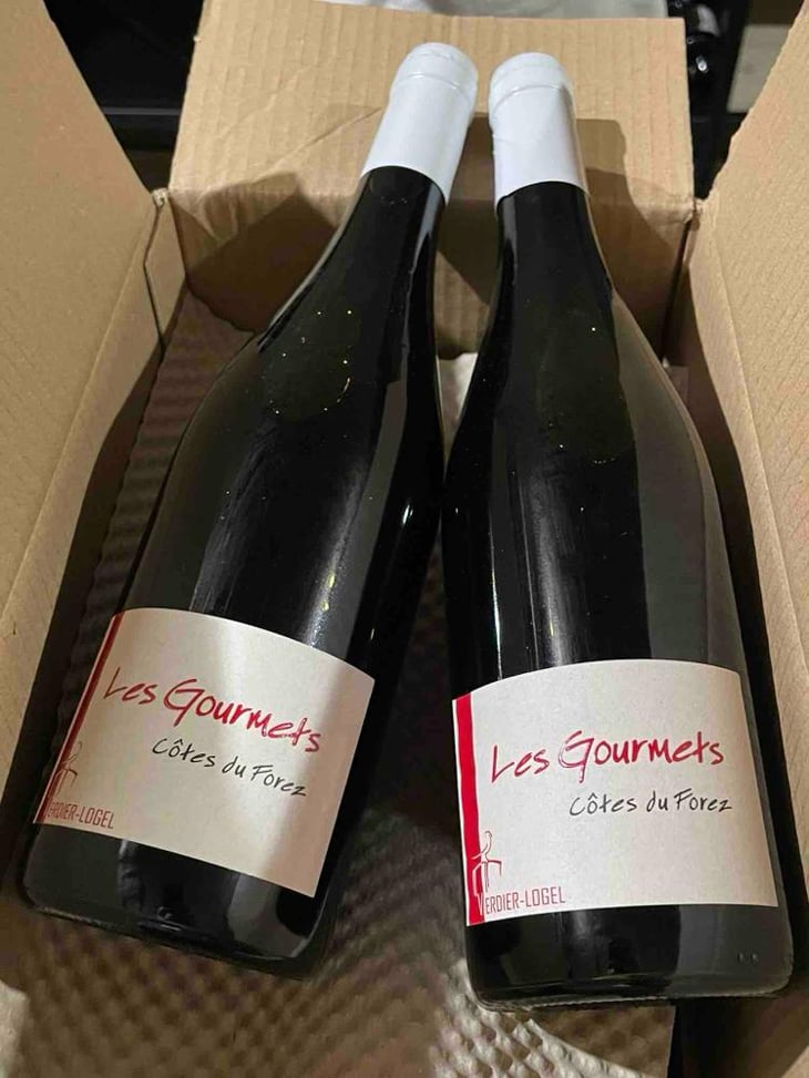 Les Gourmets Rouge - Cave Verdier-Logel - Maxime Gillier, Jacky ,Julie & Odile Logel 