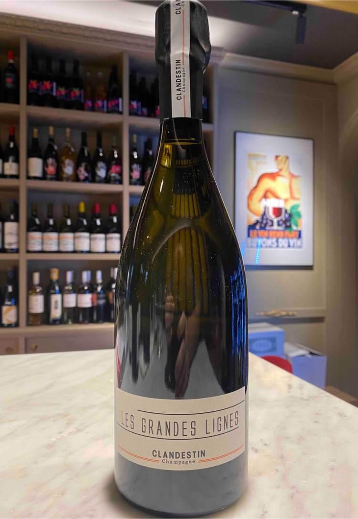 Les Grandes Lignes - Champagne Clandestin - Benoît Doussot 
