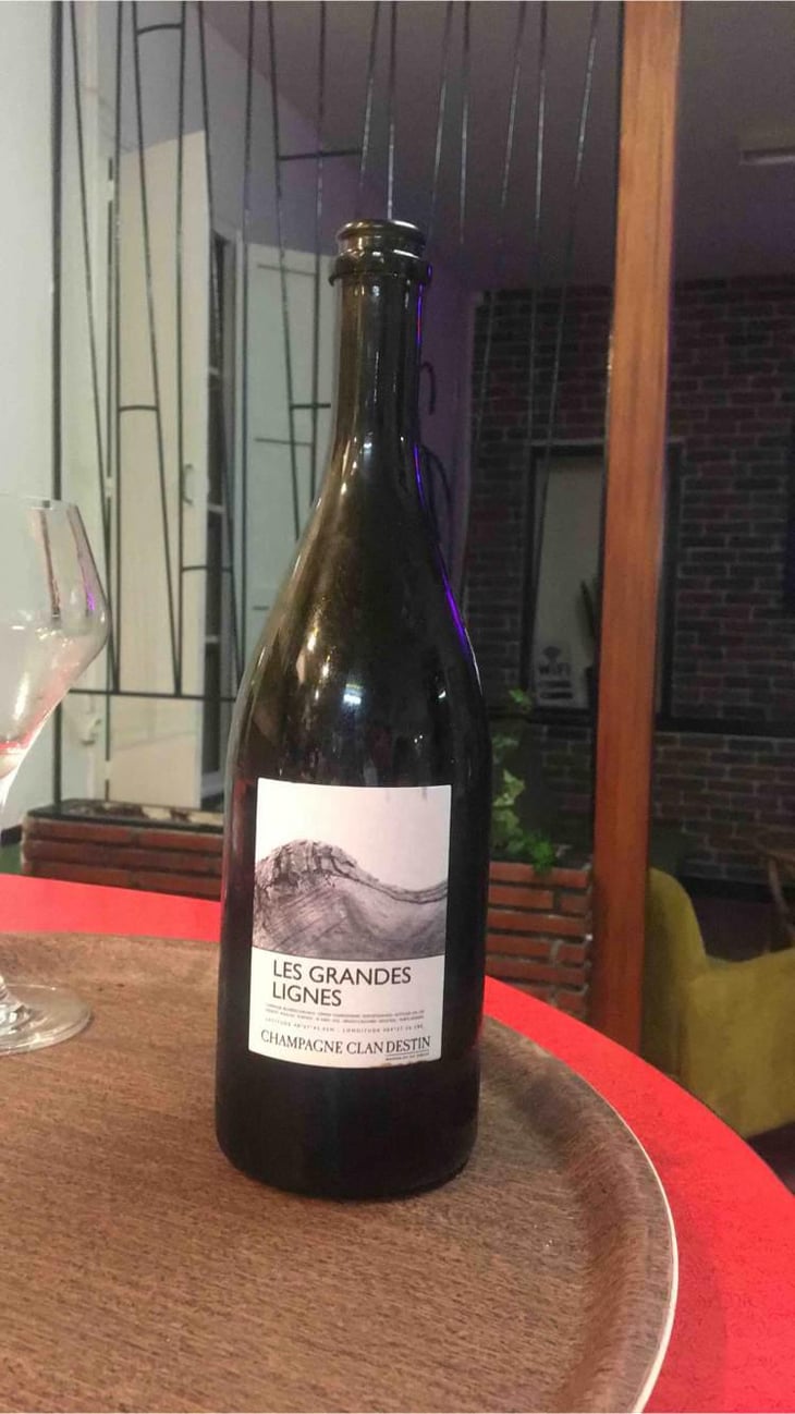 Les Grandes Lignes - Champagne Clandestin - Benoît Doussot 