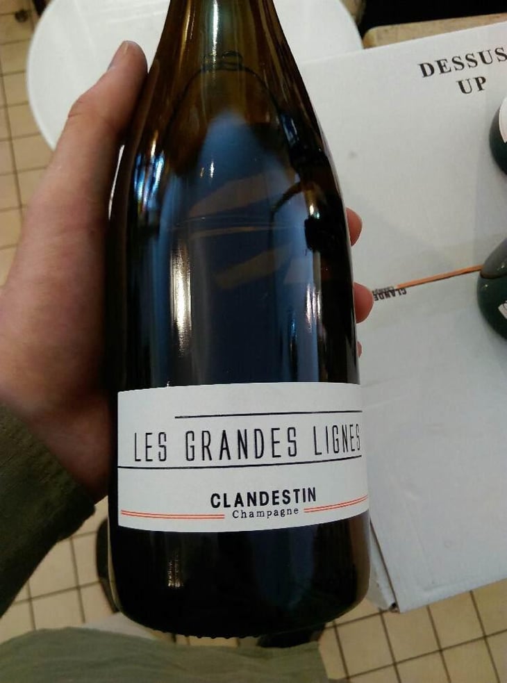 Les Grandes Lignes - Champagne Clandestin - Benoît Doussot 