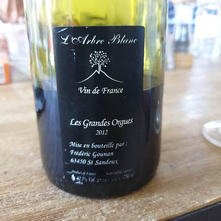 Les Grandes Orgues - Domaine de l'Arbre Blanc - Frédéric Gounan 