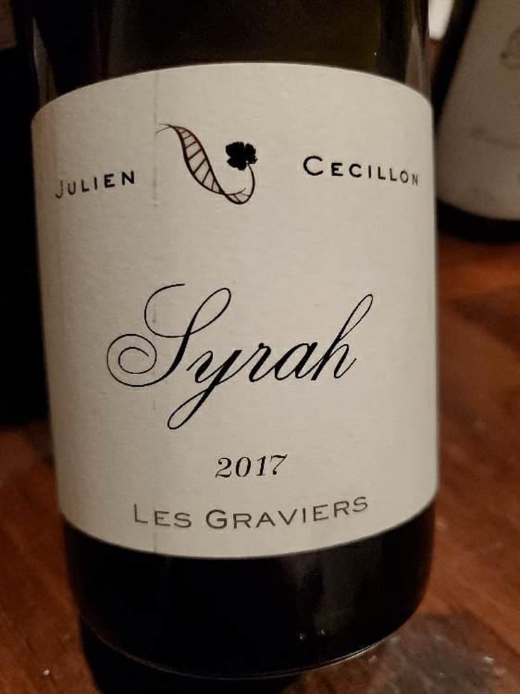 Les Graviers Syrah - Cecillon Vins - Julien Cecillon 