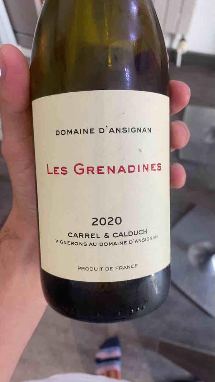 Les grenadines - Domaine D’Ansignan - Jeff Carrel & Sébastien Calduch 