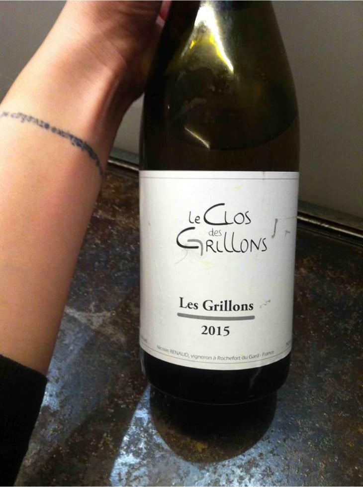 Les Grillons Blanc - Clos des Grillons - Nicolas Renaud 