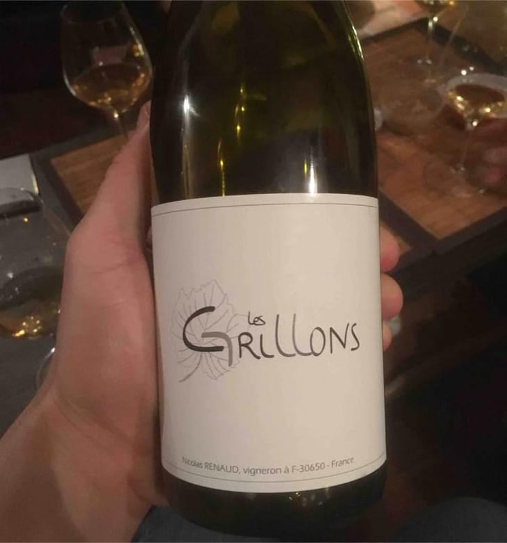 Les Grillons Blanc - Clos des Grillons - Nicolas Renaud 